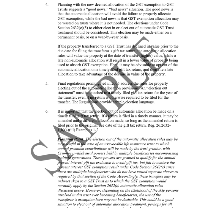 Understanding The Generation-Skipping Transfer Tax (40-Page Book)